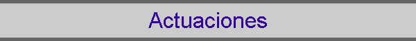 Actuaciones